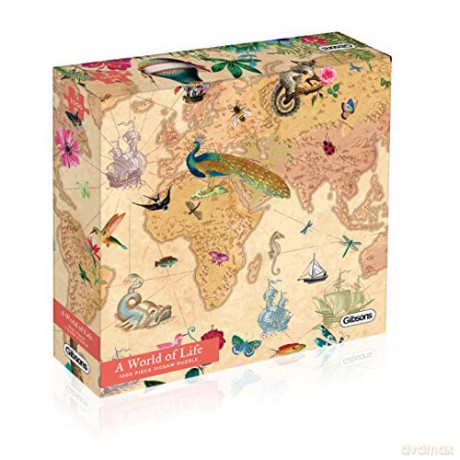GIBSONS 1000 el. Świat pełen życia [PUZZLE]