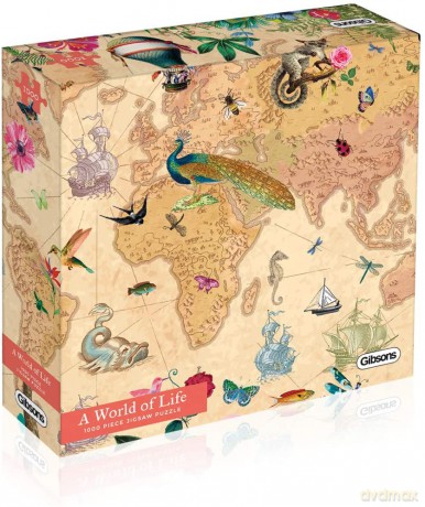 GIBSONS 1000 el. Świat pełen życia [PUZZLE]
