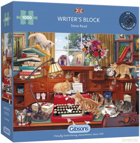 GIBSONS 1000 el. Typowe udręki pisarza [PUZZLE]