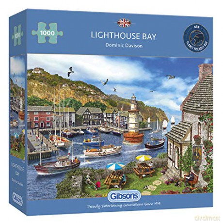 GIBSONS 1000 el. Zatoka z latarnią morską [PUZZLE]
