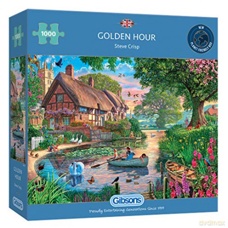GIBSONS 1000 el. Złota godzina [PUZZLE]