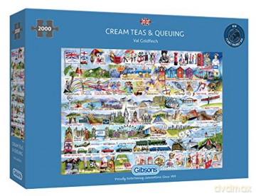 GIBSONS 2000 el. Brytyjskie znaki szczególne [PUZZLE]