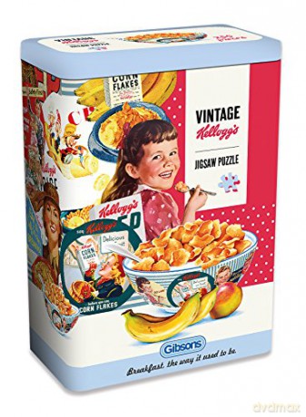 GIBSONS 250 el. Płatki śniadaniowe Kellogg's (Vintage) [PUZZLE]