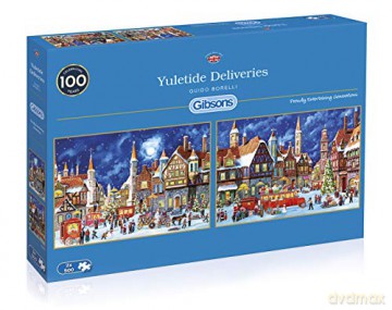 GIBSONS 2x500 el. Dostawy świąteczne [PUZZLE]