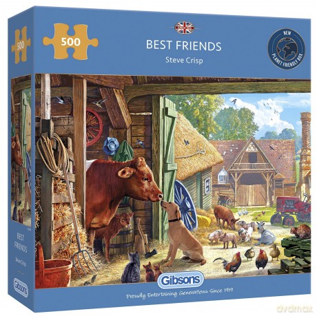 GIBSONS 500 el. Najlepsi przyjaciele [PUZZLE]