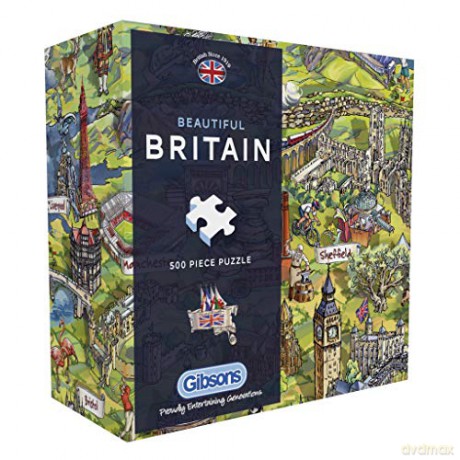 GIBSONS 500 el. Piękna Brytania [PUZZLE]