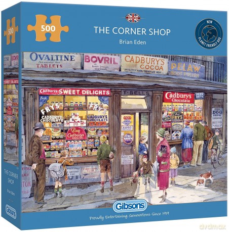 GIBSONS 500 el. Sklep na rogu [PUZZLE]