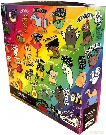 GIBSONS 500 el. Słowne skojarzenia [PUZZLE]