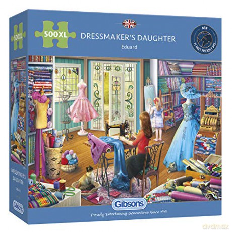 GIBSONS 500 el. XL Córka krawcowej [PUZZLE]