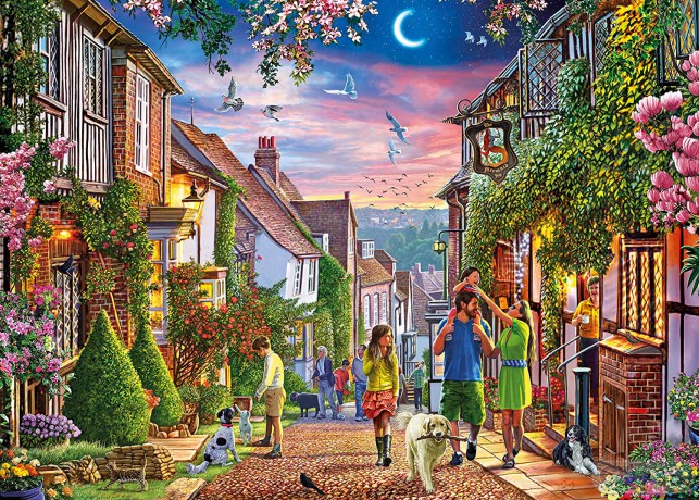 GIBSONS 500 el. XL Mermaid Street/Rye/Anglia [PUZZLE]
