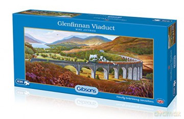 GIBSONS 636 el. Wiadukt Glenfinnan (panorama) [PUZZLE]
