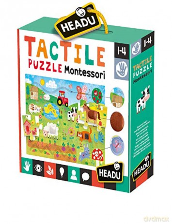 HEADU Montessori Puzzle sensoryczne [PUZZLE]