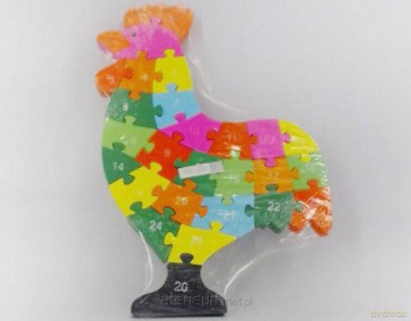 ICOM Puzzle drewniane kogut [PUZZLE]