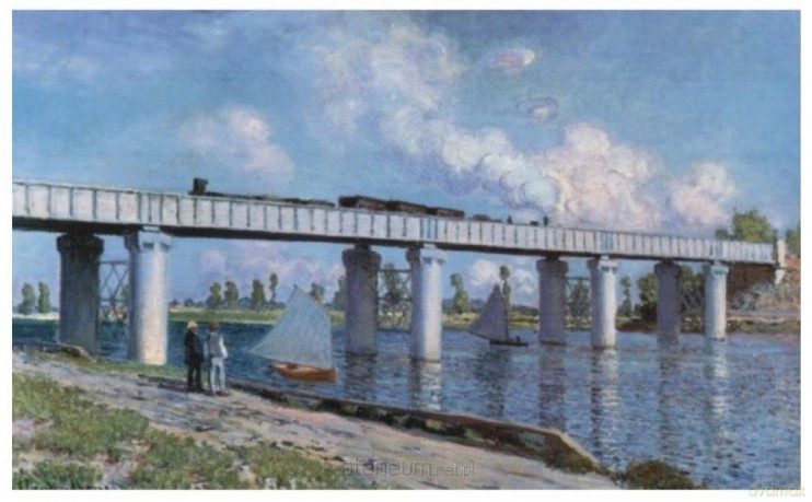 IMPRONTE EDIZIONE 1000 el. Claude Monet - Most w Argentuil [PUZZLE]