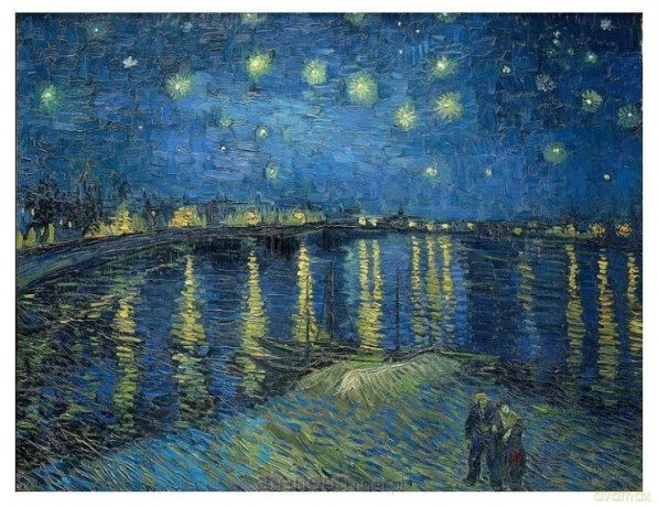 IMPRONTE EDIZIONE 1000 el. Vincent van Gogh - Gwiaździsta noc [PUZZLE]