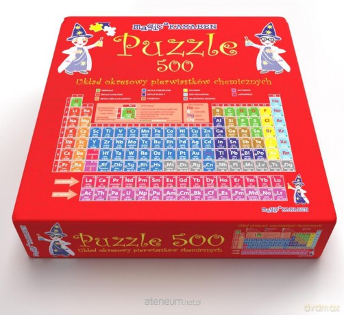 KAMABEN 500 el. Układ okresowy pierwiastków [PUZZLE]