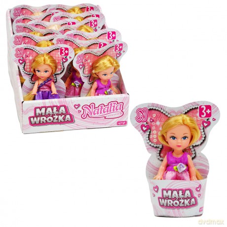 Lalka Natalia mała wróżka 13 cm (mix)