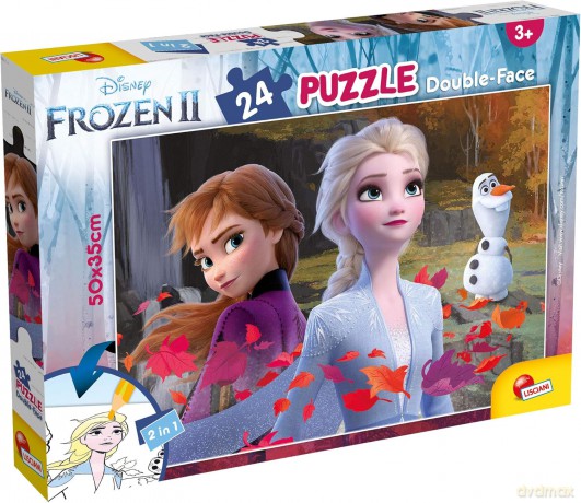 LISCIANI Puzzle dwustronne Plus 24 Frozen 2 [PUZZLE]