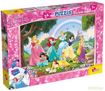 LISCIANI Puzzle dwustronne Plus 24 Princess [PUZZLE]
