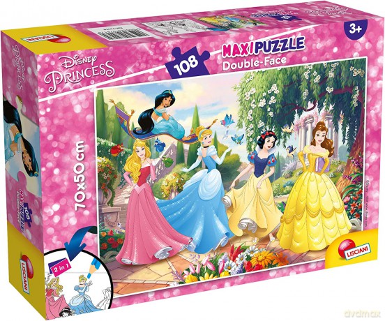 LISCIANI Puzzle dwustronne Supermaxi 108 Na zawsze [PUZZLE]