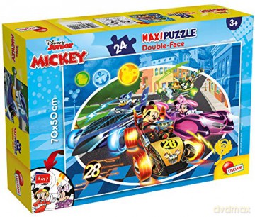 LISCIANI Puzzle dwustronne Supermaxi 24 Myszka Miki [PUZZLE]