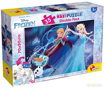 LISCIANI Puzzle dwustronne Supermaxi 35 Frozen [PUZZLE]