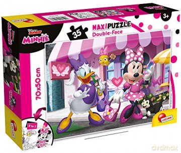 LISCIANI Puzzle dwustronne Supermaxi 35 Myszka Minnie [PUZZLE]