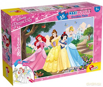 LISCIANI Puzzle dwustronne Supermaxi 35 Princess [PUZZLE]