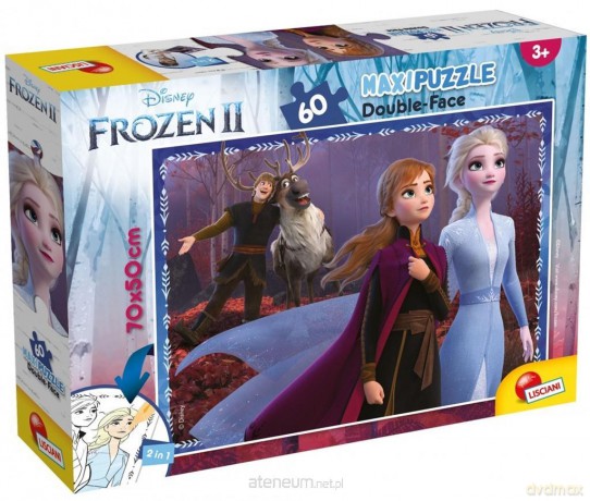 LISCIANI Puzzle dwustronne Supermaxi 60 Frozen [PUZZLE]
