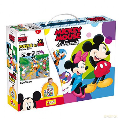 LISCIANI Puzzle w walizeczce 60 Mickey [PUZZLE]