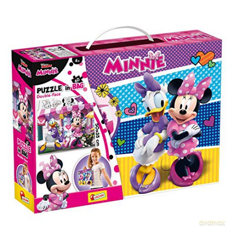 LISCIANI Puzzle w walizeczce 60 Minnie [PUZZLE]