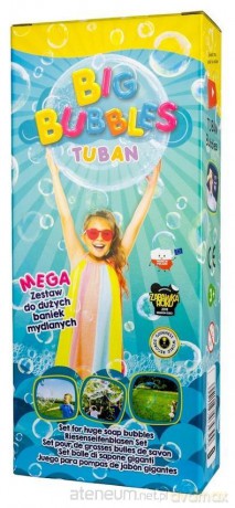 Mega zestaw do dużych baniek mydlanych