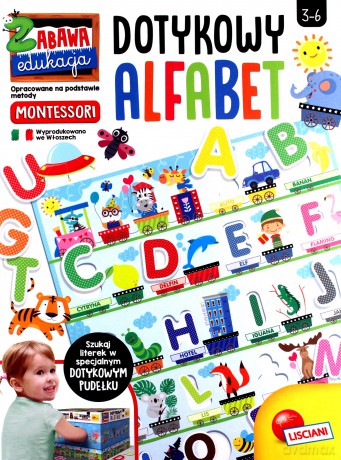 Montessori + Dotykowy alfabet