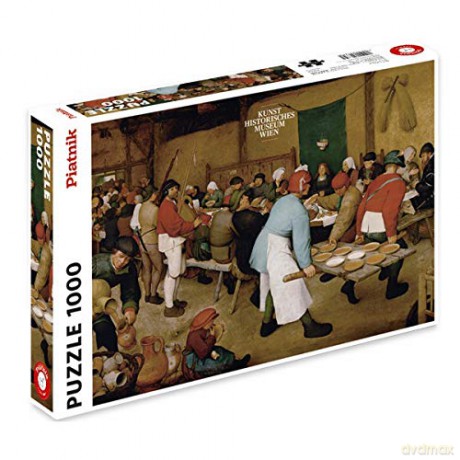 PIATNIK 1000 el. - Brueghel, Chłopskie wesele [PUZZLE]