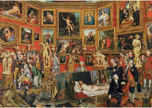 PIATNIK 1000 el. - Zoffany, Trybunał Galerii Uffizich [PUZZLE]