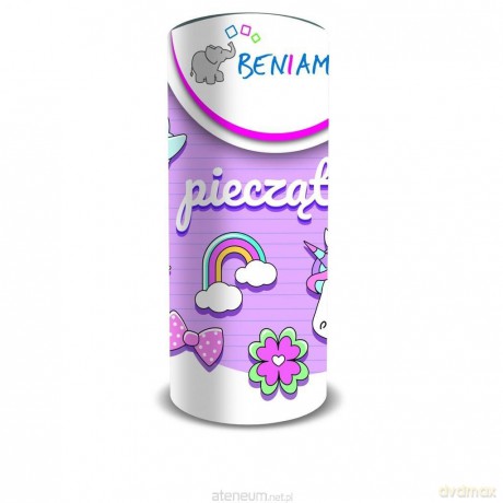 Pieczątki drewniane dla dziewczynek 12el.