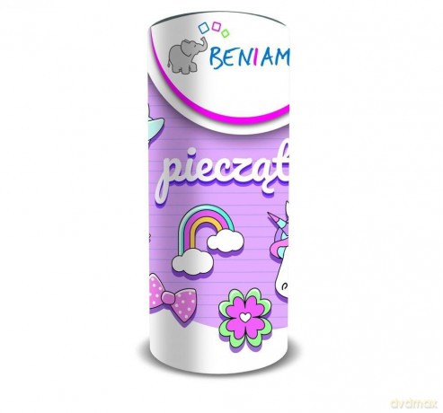 Pieczątki drewniane dla dziewczynek 12el.