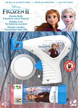 Pistolet do robienia baniek mydlanych Frozen 2
