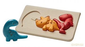 PLAN TOYS Puzzle dinozaury [PUZZLE]