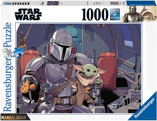 RAVENSBURGER 1000 el. Mandalorian [PUZZLE]