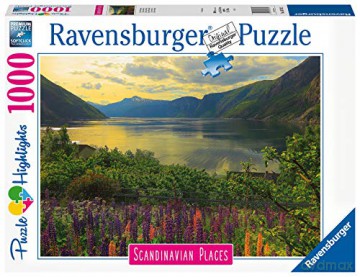 RAVENSBURGER 1000 el. Skandynawski krajobraz 2 [PUZZLE]