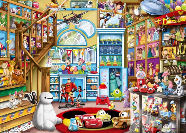 RAVENSBURGER 1000 el. Świat Disney [PUZZLE]