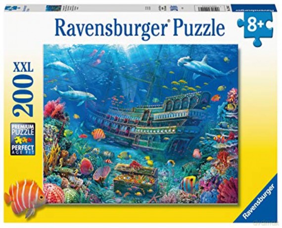 RAVENSBURGER 200 el. Zatopiony statek XXL [PUZZLE]