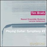 Tim Brady: Playing Guitar: Symphony #1 [CD]