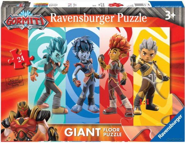 RAVENSBURGER 24 el. podłogowe Gormiti [PUZZLE]