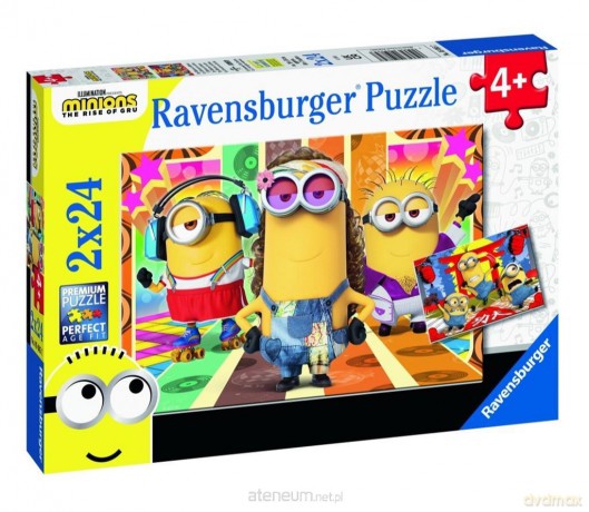 RAVENSBURGER 2x24 el. Minionki 2 [PUZZLE]