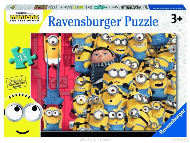 RAVENSBURGER 35 el. Minionki 2 [PUZZLE]