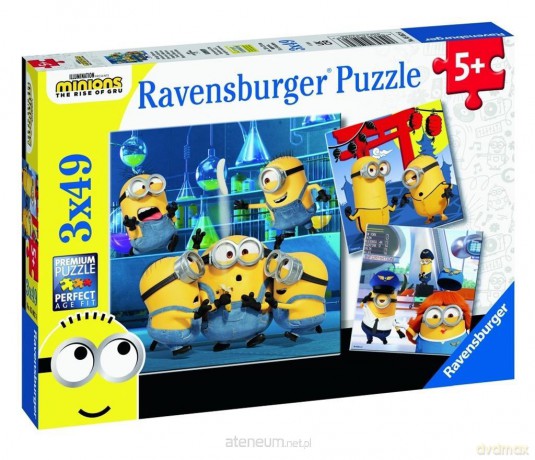 RAVENSBURGER 3x49 el. Minionki 2 [PUZZLE]