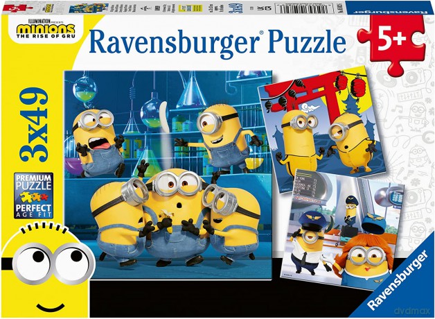 RAVENSBURGER 3x49 el. Minionki 2 [PUZZLE]