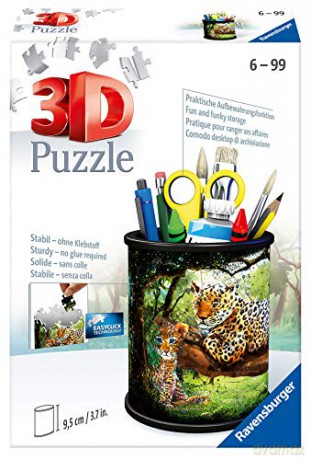 RAVENSBURGER Puzzle 3D 54 Przybornik: Dzika przyroda [PUZZLE]